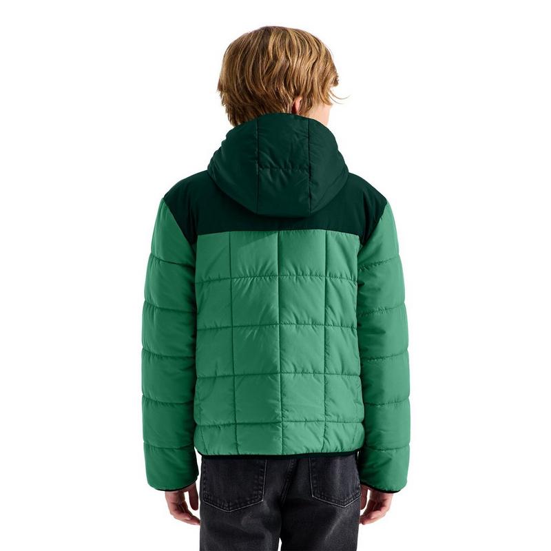 The North Face Veste &agrave; capuchon r&eacute;versible Shasta &agrave; glissi&egrave;re pour gar&ccedil;ons juniors [7-20]