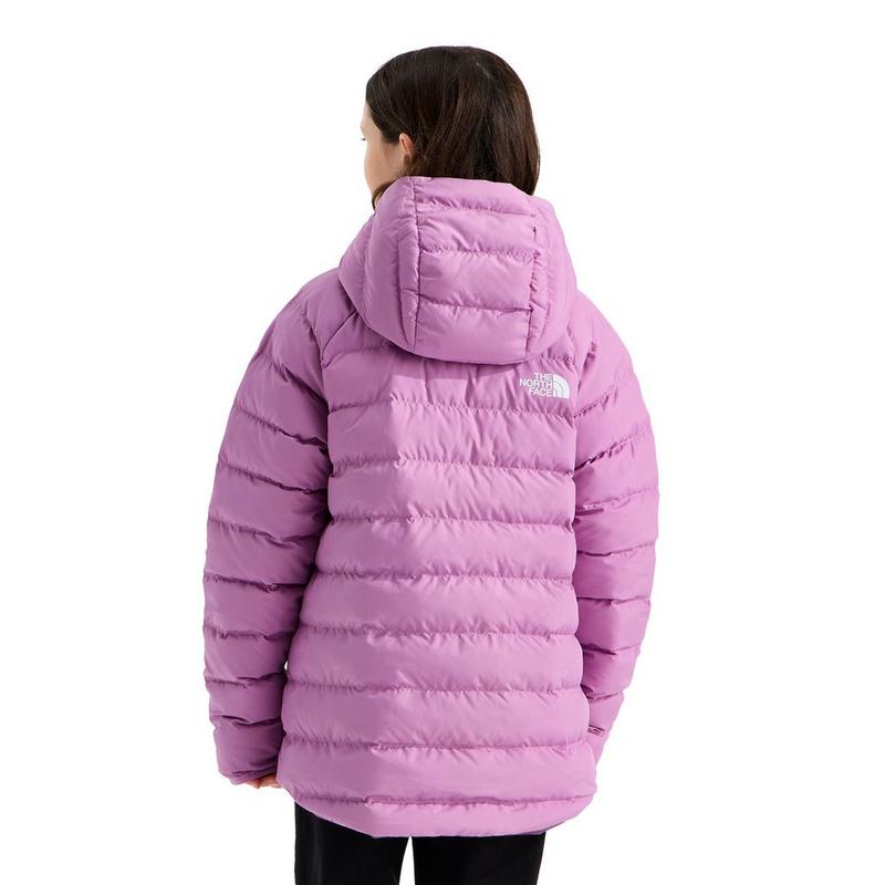 The North Face Veste &agrave; capuchon r&eacute;versible Perrito pour filles juniors [7-20]