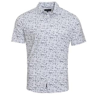 Rumors Men's Brad AOP Knit Short Sleeve Shirt