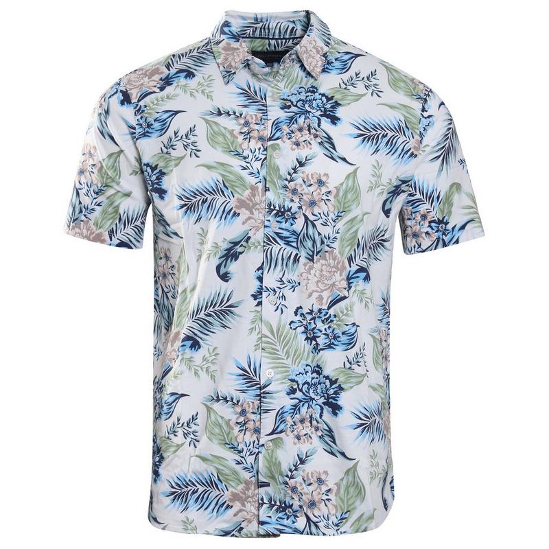 Rumors Chemise en tricot &agrave; manches courtes Brad AOP pour hommes
