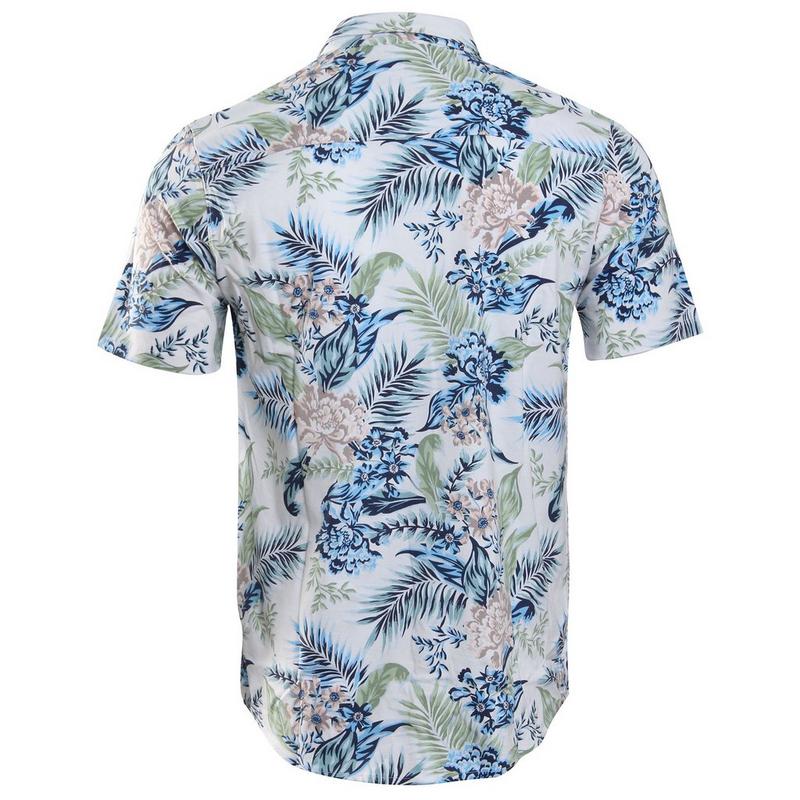 Rumors Chemise en tricot &agrave; manches courtes Brad AOP pour hommes