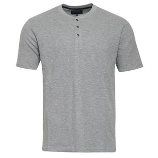 Rumors Men's Frank Waffle Short Sleeve Henley Top