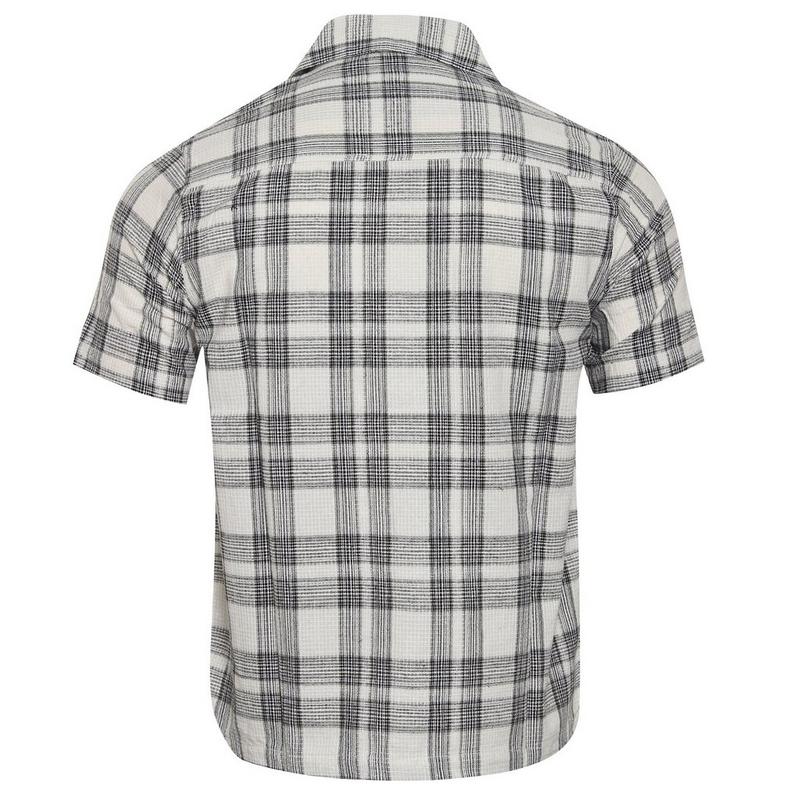 Rumors Chemise &agrave; carreaux &agrave; manches courtes Kyle pour hommes
