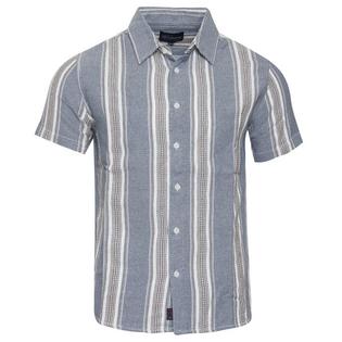 Rumors Men's Kyle Striped Short Sleeve Shirt
