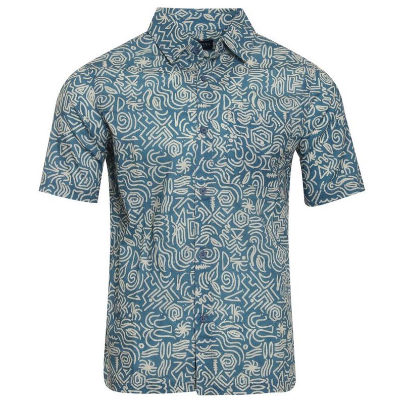 Rumors Chemise imprim&eacute;e &agrave; manches courtes Kris pour hommes