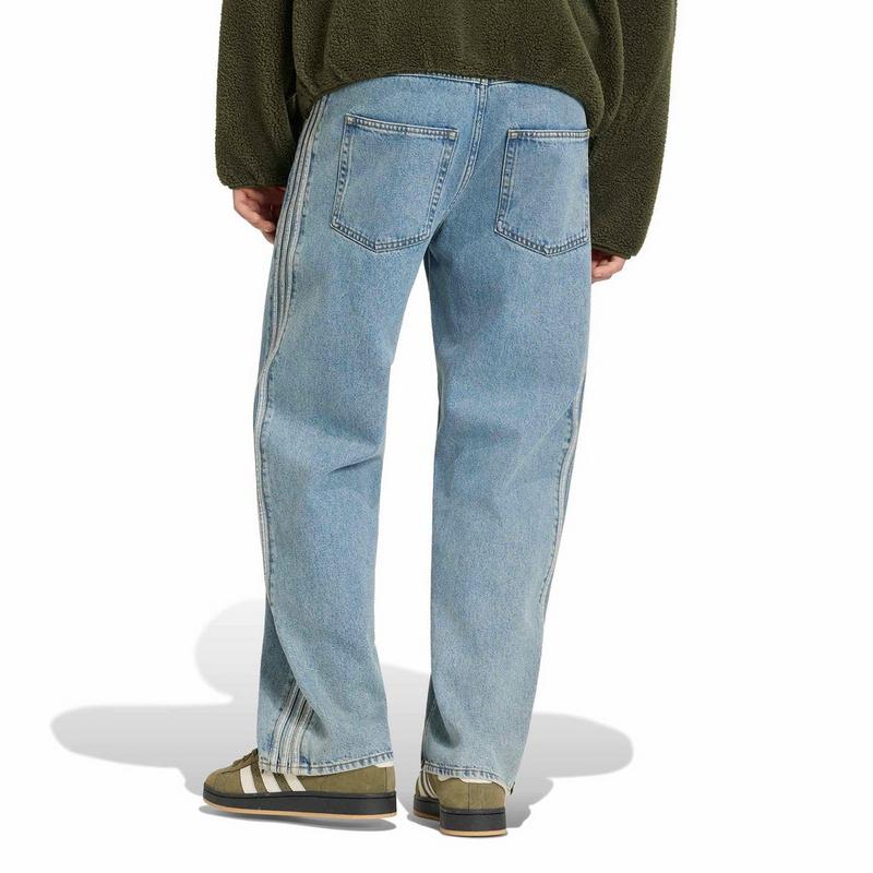 adidas Originals Jean droit Firebird Adicolor &agrave; taille mi-haute pour hommes