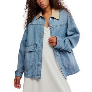 Free People Women's Lemon Denim Jacket