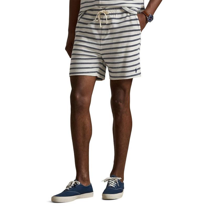 Polo Ralph Lauren Men's 6" Striped Pointelle-Ribbed Short