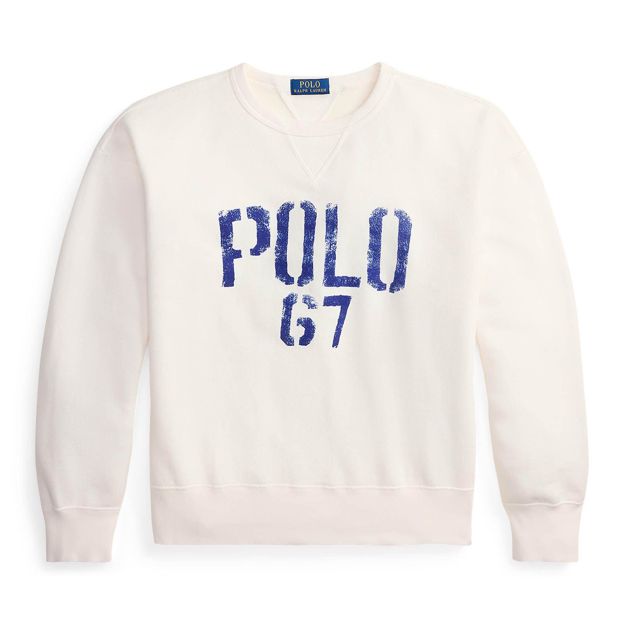 Men's Vintage Fit Fleece Graphic Sweatshirt | Polo Ralph Lauren