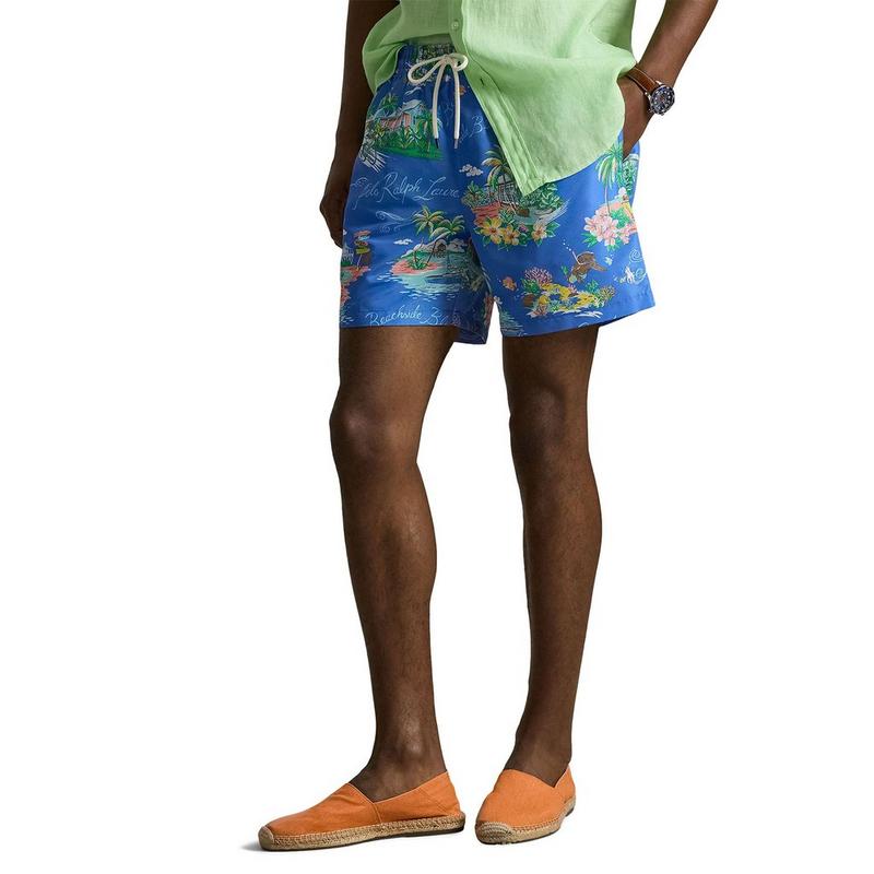Polo Ralph Lauren Short de bain Traveler Classic de 5,75 po pour hommes