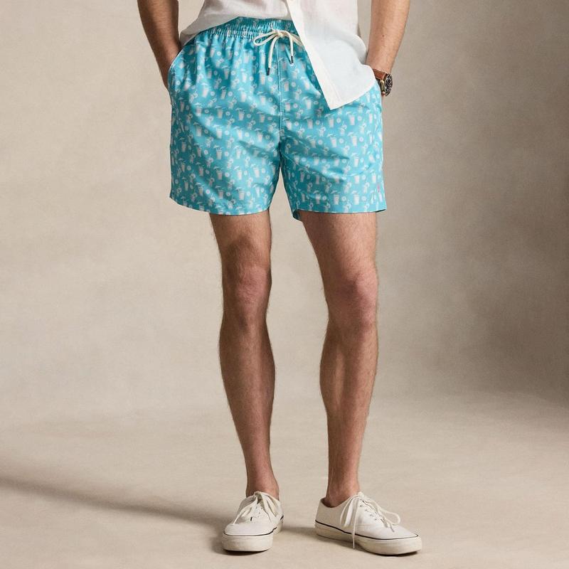 Polo Ralph Lauren Short de bain Traveler Classic de 5,75 po pour hommes