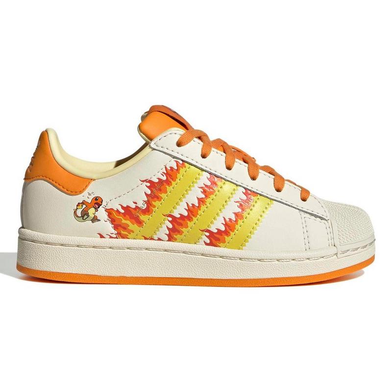 adidas Originals Kids' [11-3] Pok&eacute;mon Superstar II Shoe