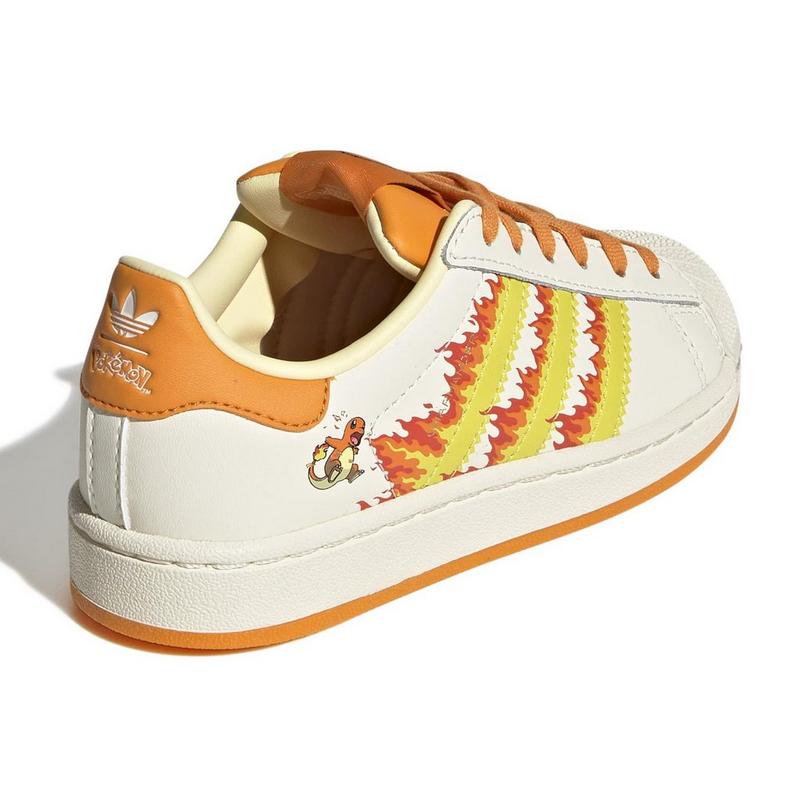 adidas Originals Kids' [11-3] Pok&eacute;mon Superstar II Shoe