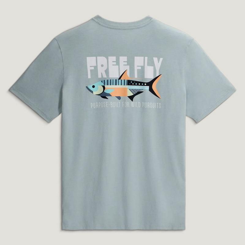 Free Fly T-shirt &agrave; poche Wild Pursuits pour hommes