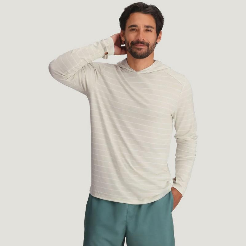 Free Fly Haut &agrave; capuchon Bamboo Shade pour hommes