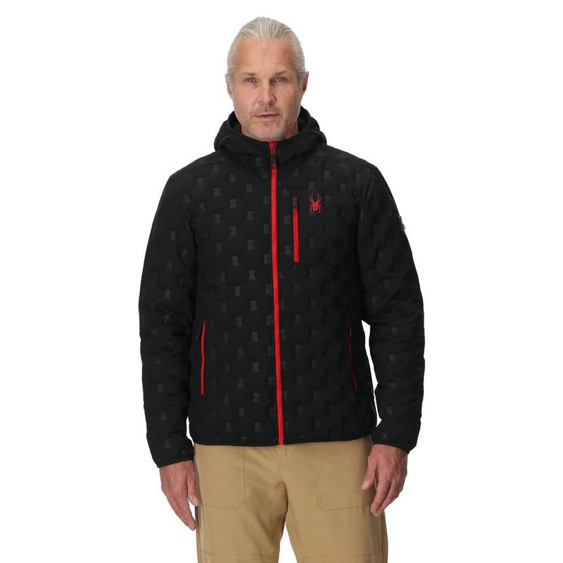 Spyder Men's Zenith Hooded Down Jacket