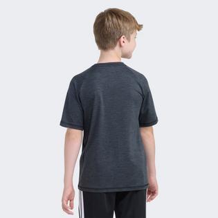 adidas T-shirt &agrave; manches raglan en m&eacute;lange pour gar&ccedil;ons juniors [8-16]