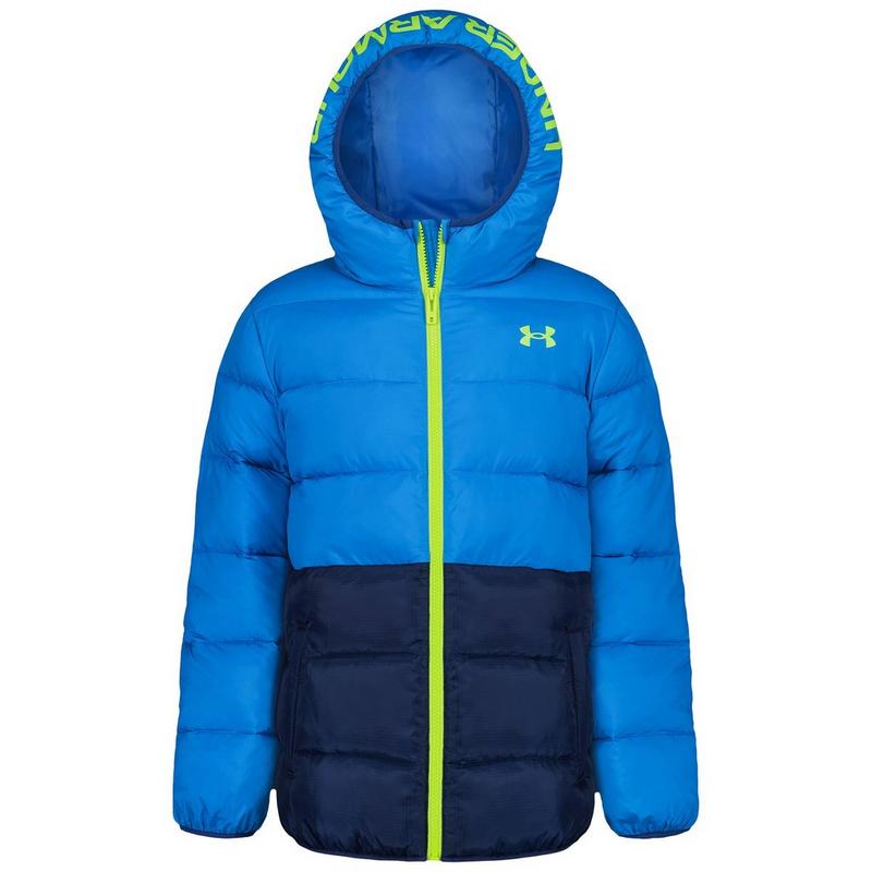 Under Armour Manteau matelass&eacute; Pronto &agrave; blocs de couleur pour gar&ccedil;ons [2-7]