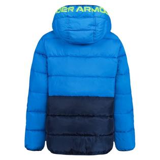 Under Armour Manteau matelass&eacute; Pronto &agrave; blocs de couleur pour gar&ccedil;ons [2-7]