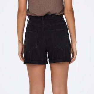 Only Women's Vega High Waist Denim Short