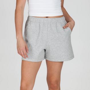 Lazypants Short en molleton Soft-Touch pour femmes
