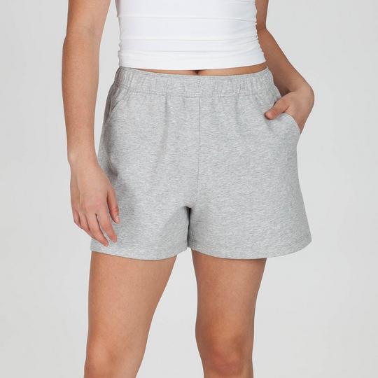 Lazypants Short en molleton Soft-Touch pour femmes