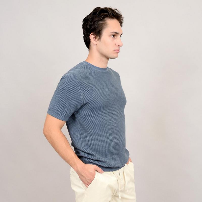 Oak & Ivy Men's Short Sleeve Crew Sweater