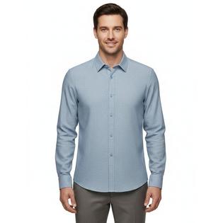 Oak & Ivy Men's Linen Long Sleeve Classic Shirt