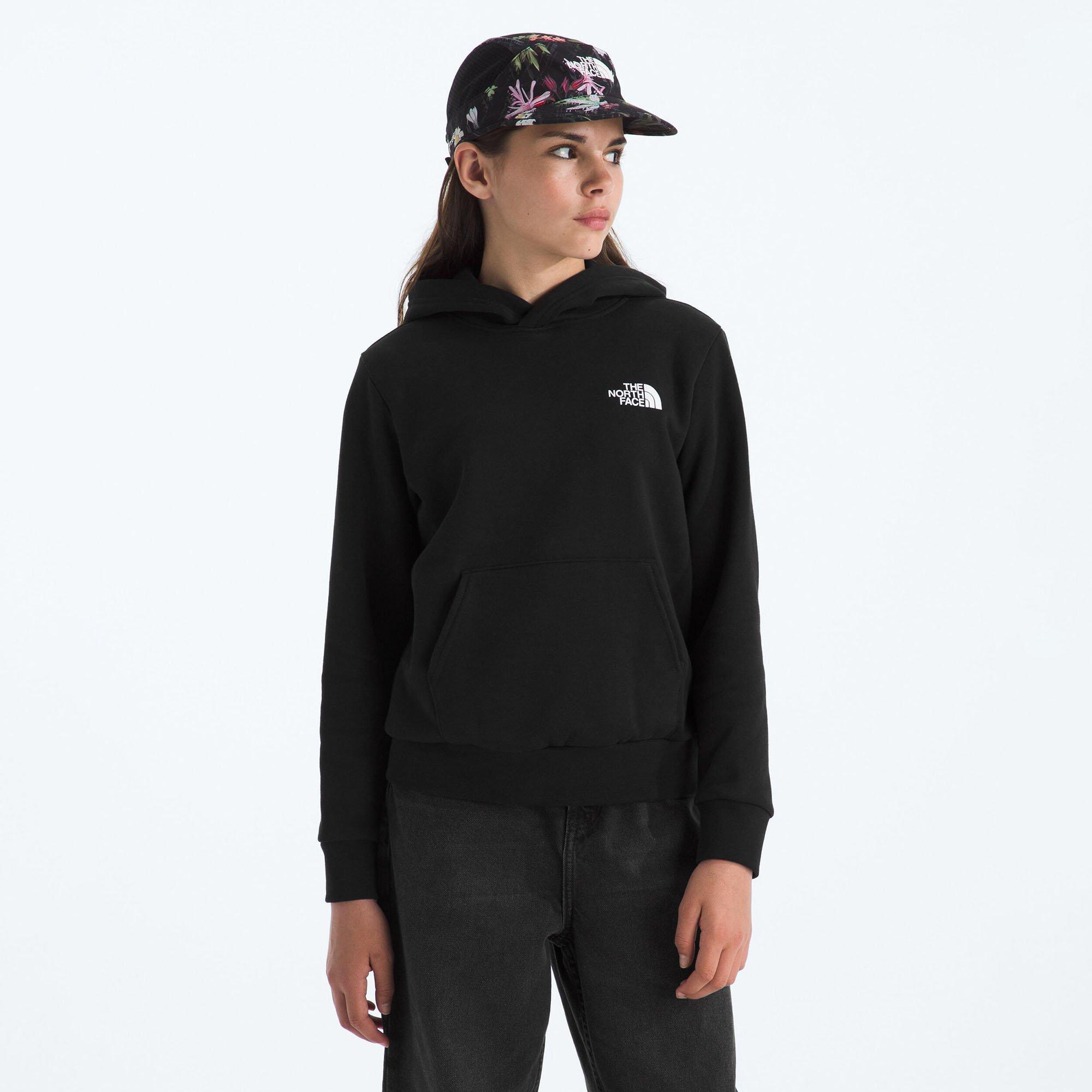 The North Face | Boy's Junior's Evolution Box NSE Pullover Hoodie, Black, Size Large