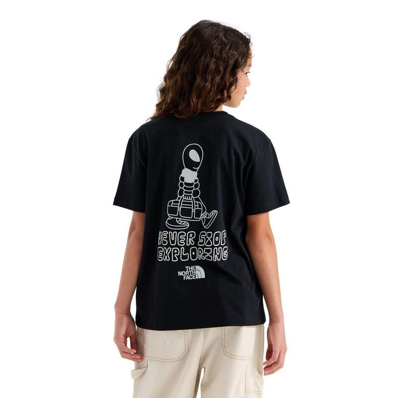 The North Face T-shirt graphique d&eacute;contract&eacute; Alien pour juniors [7-20]