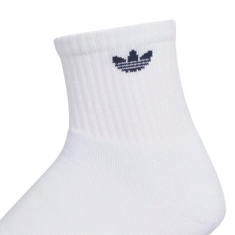 adidas Originals Chaussettes courtes Trefoil 2.0 unisexes (paquet de 6)