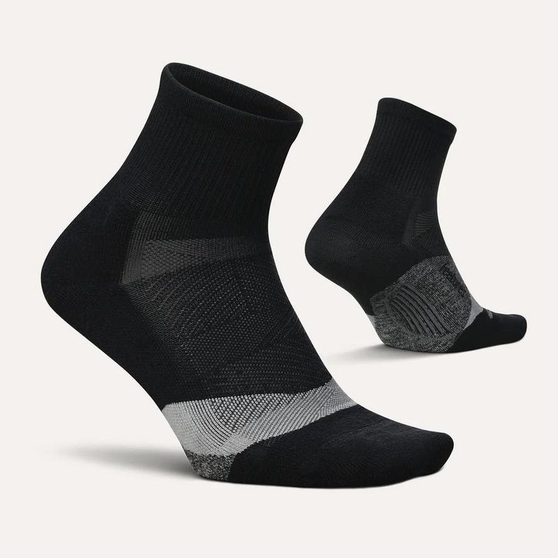 Feetures Chaussettes Elite Light Cushion Quarter unisexes