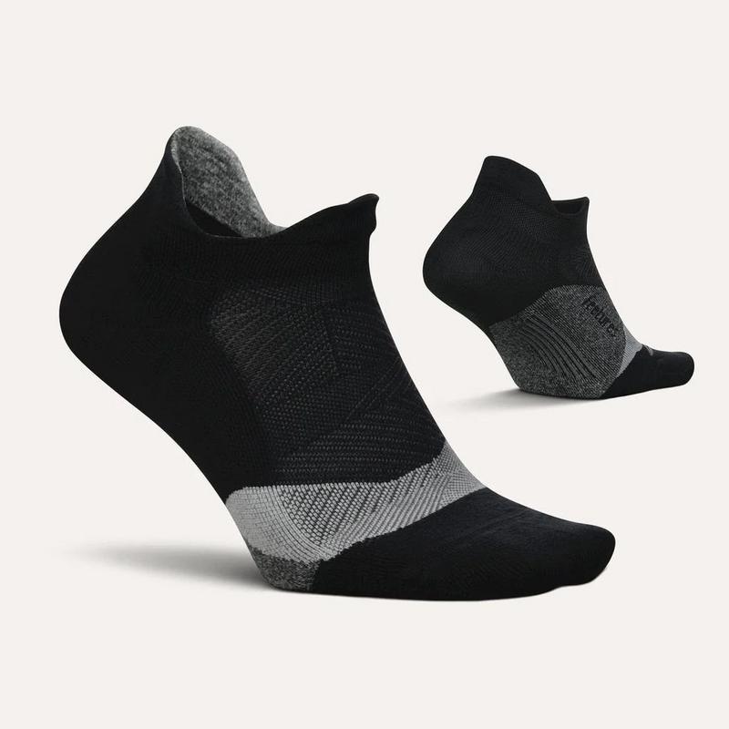 Feetures Chaussette l&eacute;g&egrave;rement rembourr&eacute;e Elite Tab unisexe