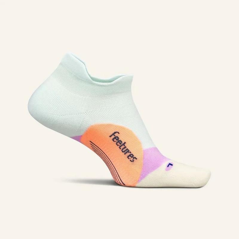 Feetures Chaussette l&eacute;g&egrave;rement rembourr&eacute;e Elite Tab unisexe