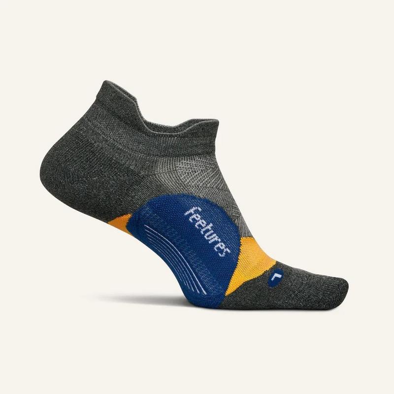 Feetures Chaussette l&eacute;g&egrave;rement rembourr&eacute;e Elite Tab unisexe