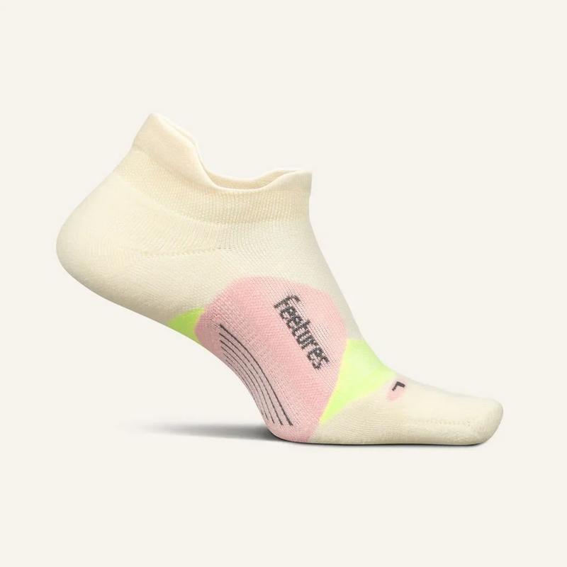 Feetures Chaussette l&eacute;g&egrave;rement rembourr&eacute;e Elite Tab unisexe