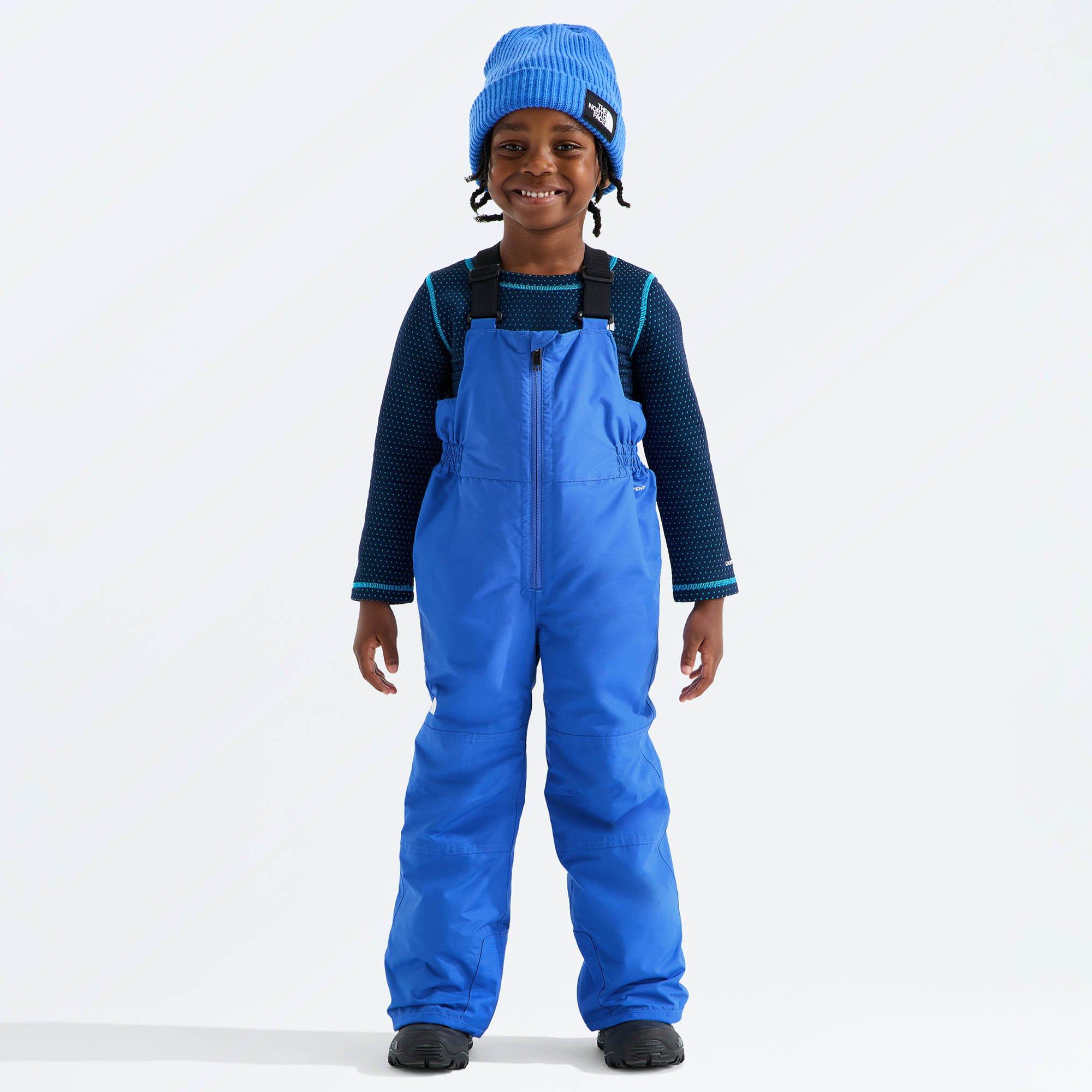 The North Face | Boy's Freedom Insulated Bib Pants, Blue, Size 7