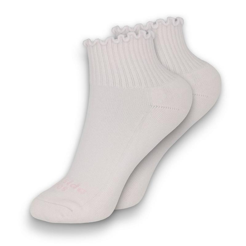 Lazypants Socquettes Courtside Vibes &agrave; volants pour femmes