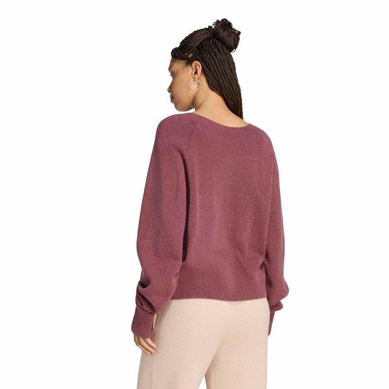 adidas Originals Women's Essentials Knit V-Neck Sweater