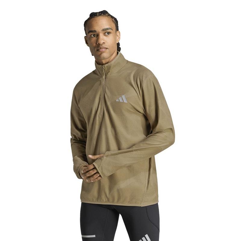 adidas Men's adi365 Running Half-Zip Top