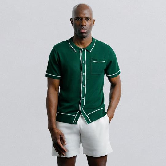 Champlain Men s Button-Down Polo