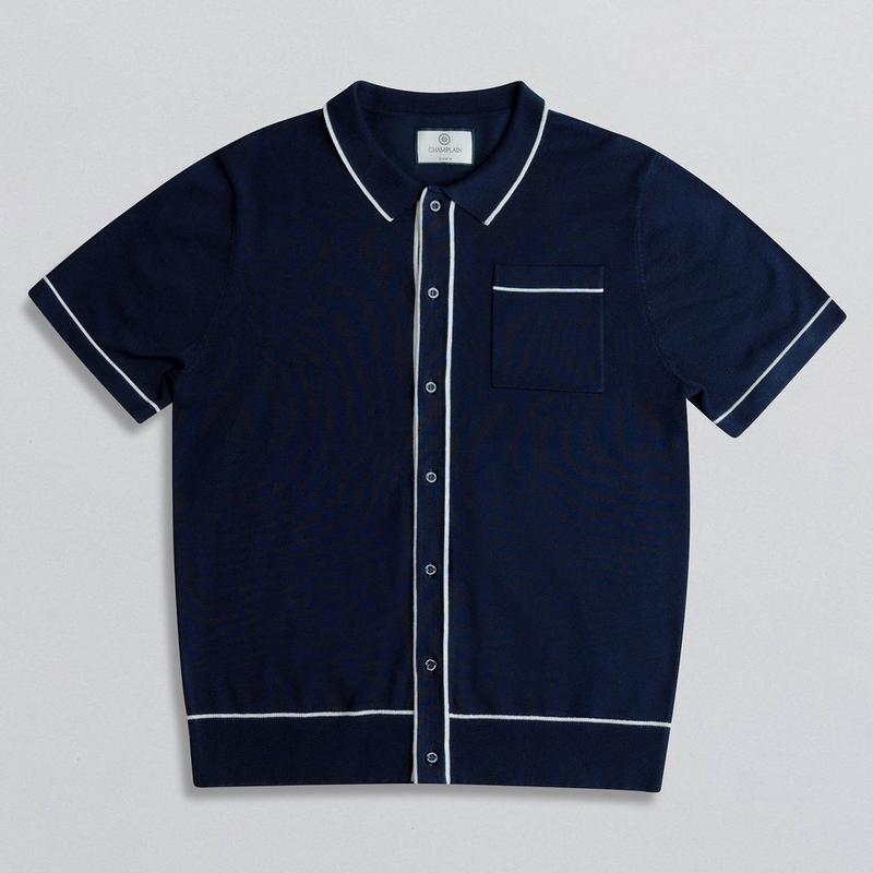 Champlain Haut en tricot textur&eacute; pour hommes