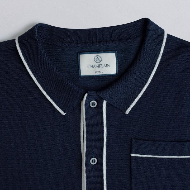 Champlain Haut en tricot textur&eacute; pour hommes