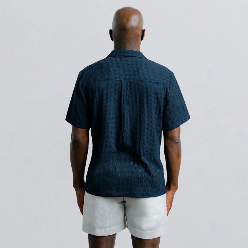 Champlain Chemise &agrave; col camp Poolside pour hommes