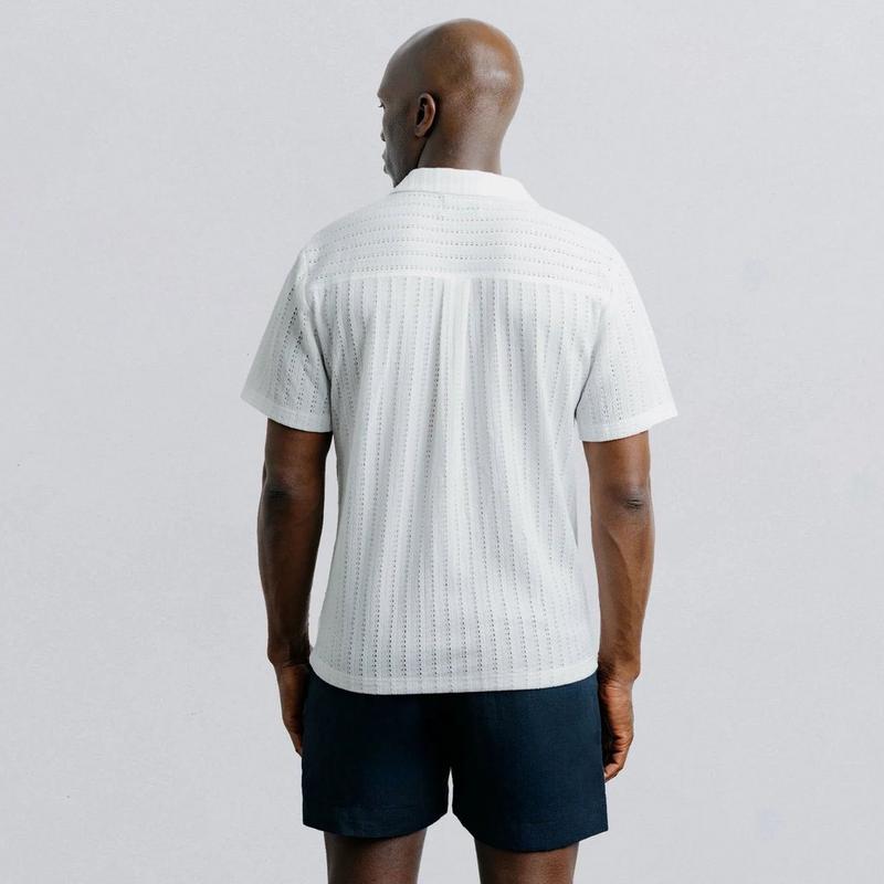 Champlain Chemise &agrave; col camp Poolside pour hommes
