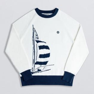Champlain Men's Sailboat Sweater