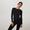 Solid Black | Women's Long Sleeve Pose Subtle Scoop Top