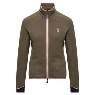 Moncler Grenoble Women's Fleece Zip-Up Sweatshirt