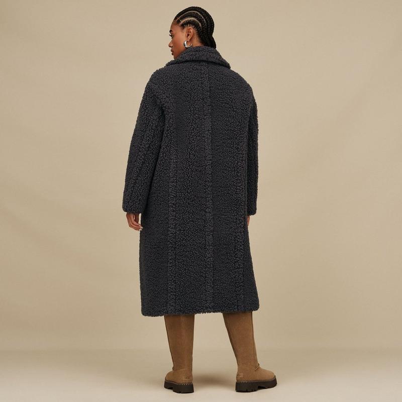 UGG Women's Gertrude II Long Teddy Coat