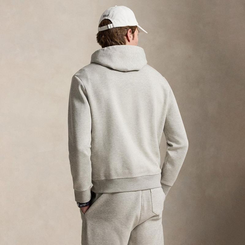 Polo Ralph Lauren Chandail &agrave; capuchon en double tricot pour hommes